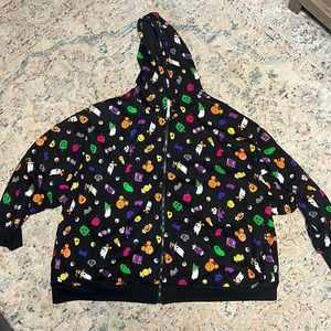 Disney Halloween zip up hoodie